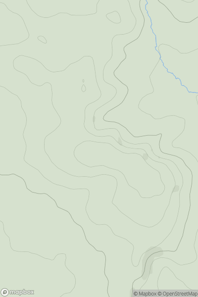 Thumbnail image for Cheriton Hill [South West England] showing contour plot for surrounding peak